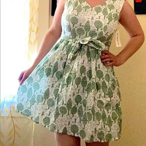 Sm wardrobe dress with adorable woodland print